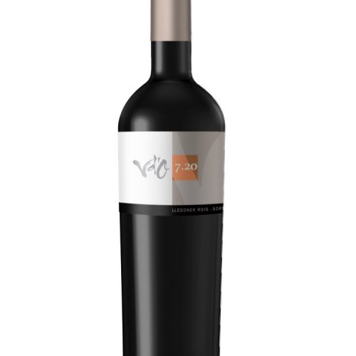 Foto botella de la colección de vino Vinyes d'Olivardots monovarietales de garnacha gris en suelo arenisco del 2020