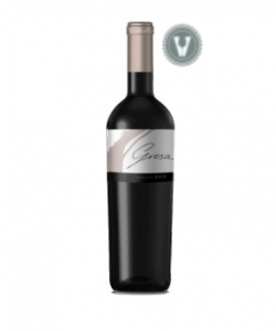 Foto botella Magnum de vino tinto de la bodega Vinyes d'Olivardots, Gresa Expressió, añada 2015.